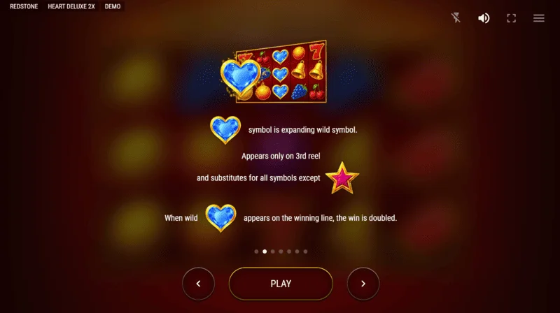 Heart Deluxe 2x - სიმბოლოების ნაკრები: შვიდიანი, ზარი, ხილი